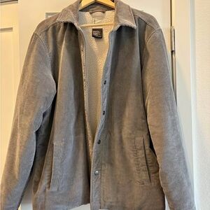 Vuori Gray Cord Jacket